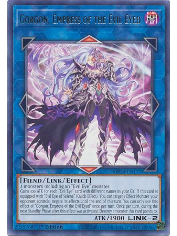 Gorgon, Empress of the Evil Eyed - MP20-EN177 - Rare 1st Edition 1