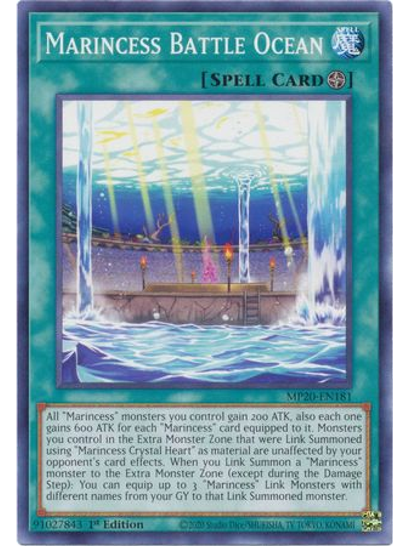 Marincess Battle Ocean - MP20-EN181 - Common 1st Edition 1