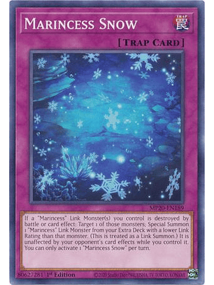 Marincess Snow - MP20-EN189 - Common 1st Edition