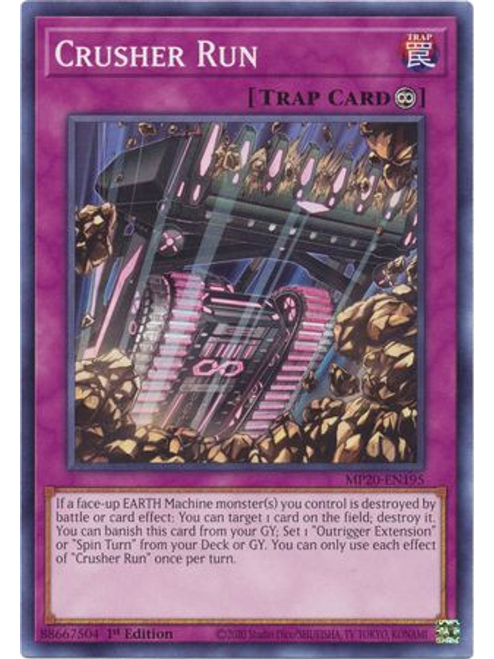 Crusher Run - MP20-EN195 - Common 1st Edition 1
