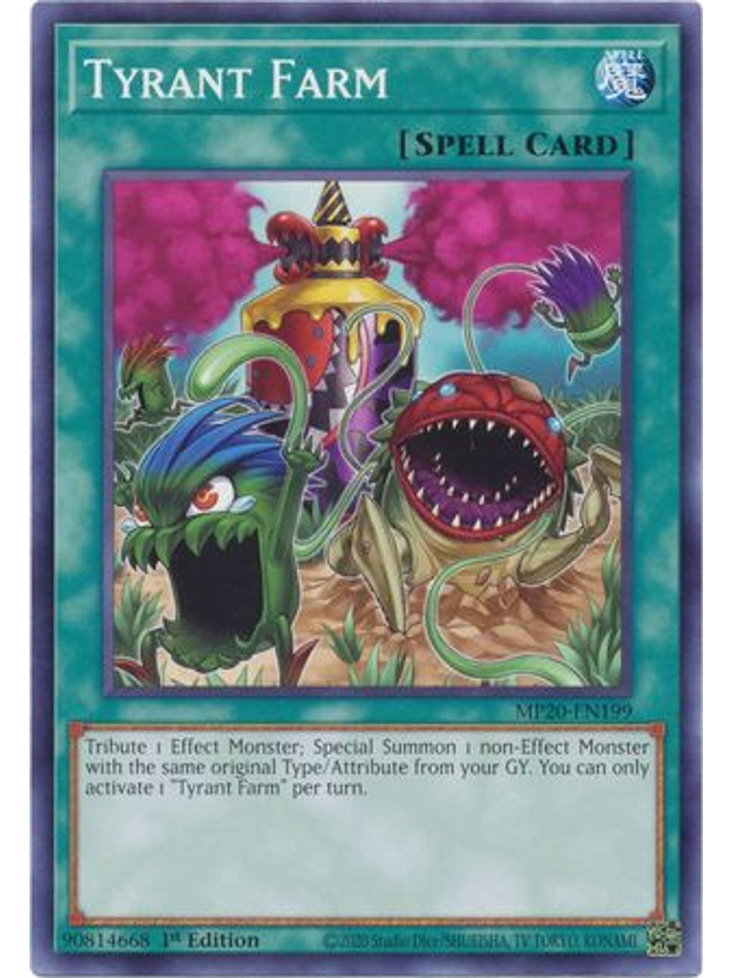 Tyrant Farm - MP20-EN199 - Common 1st Edition 1