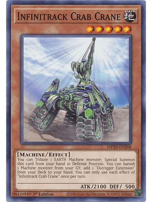 Infinitrack Crab Crane - MP20-EN208 - Common 1st Edition