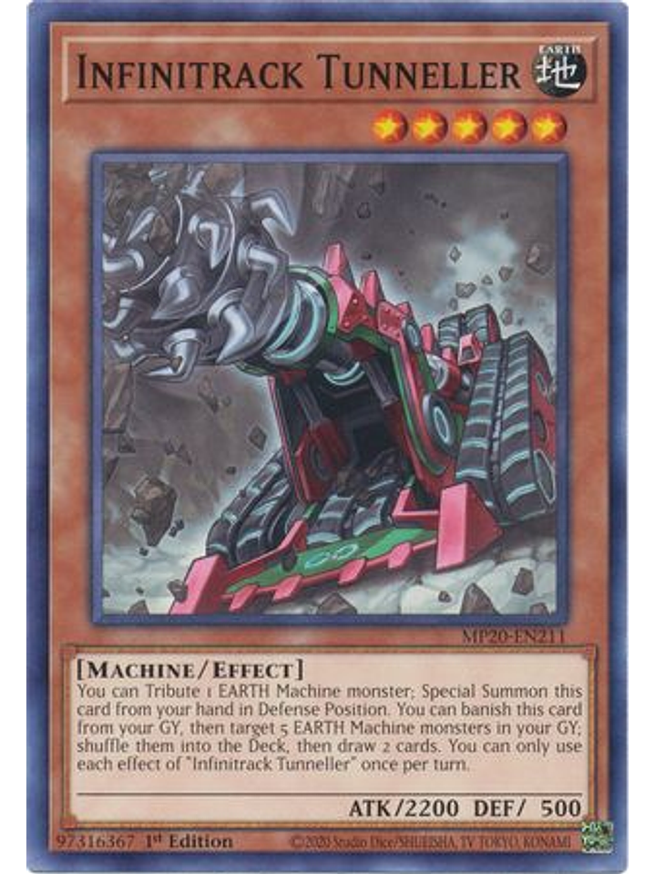 Infinitrack Tunneller - MP20-EN211 - Common 1st Edition 1