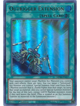 Outrigger Extension - MP20-EN217 - Ultra Rare 1st Edition