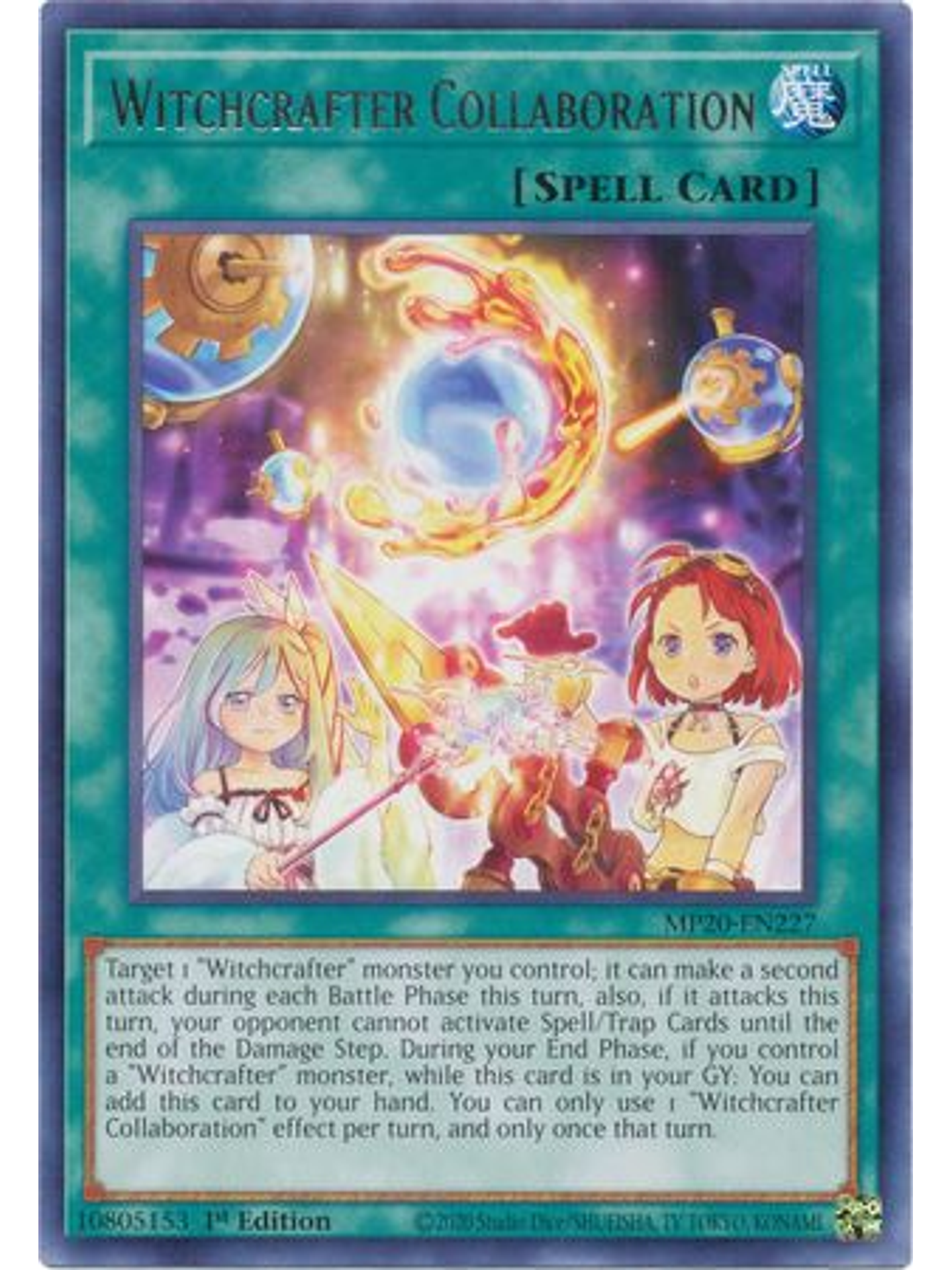 Witchcrafter Collaboration - MP20-EN227 - Rare 1st Edition 1