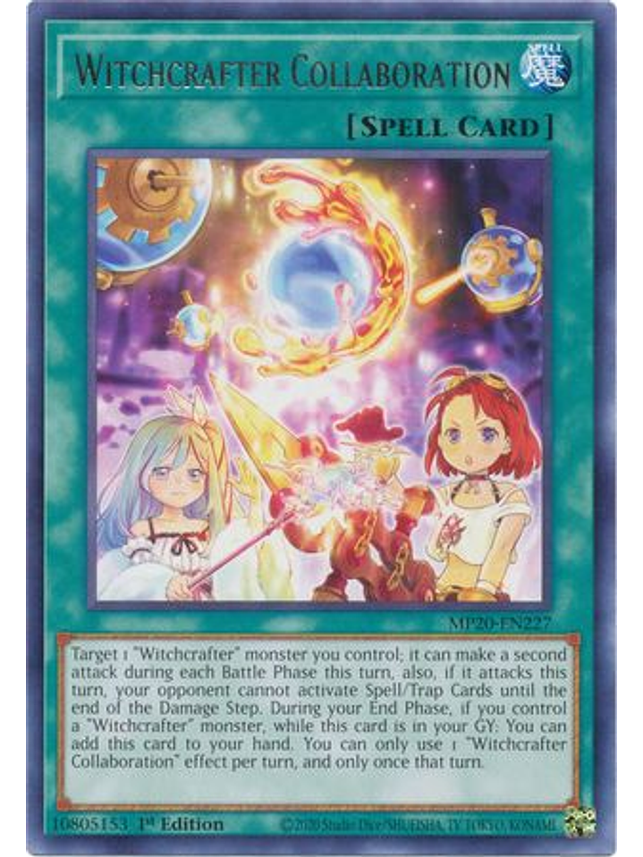 Witchcrafter Collaboration - MP20-EN227 - Rare 1st Edition 1