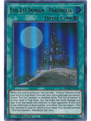 Evil Eye Domain - Pareidolia - MP20-EN238 - Ultra Rare 1st Edition