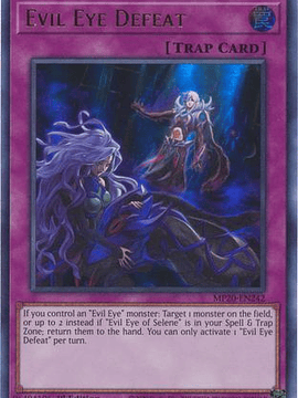 Evil Eye Defeat - MP20-EN242 - Ultra Rare 1st Edition