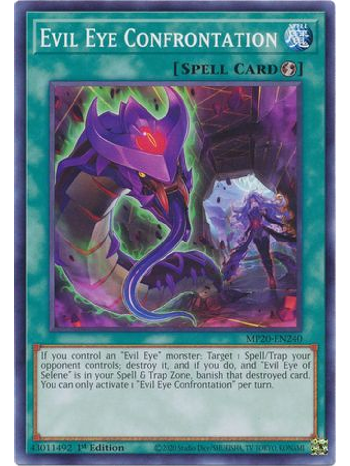 Evil Eye Confrontation - MP20-EN240 - Common 1st Edition 1
