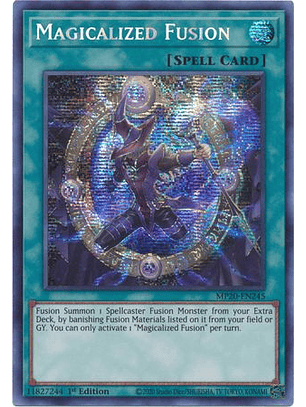 Magicalized Fusion - MP20-EN245 - Prismatic Secret Rare 1st Edition