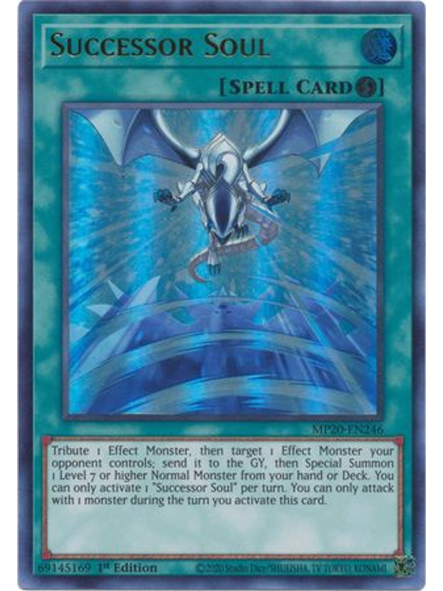 Successor Soul - MP20-EN246 - Ultra Rare 1st Edition 1