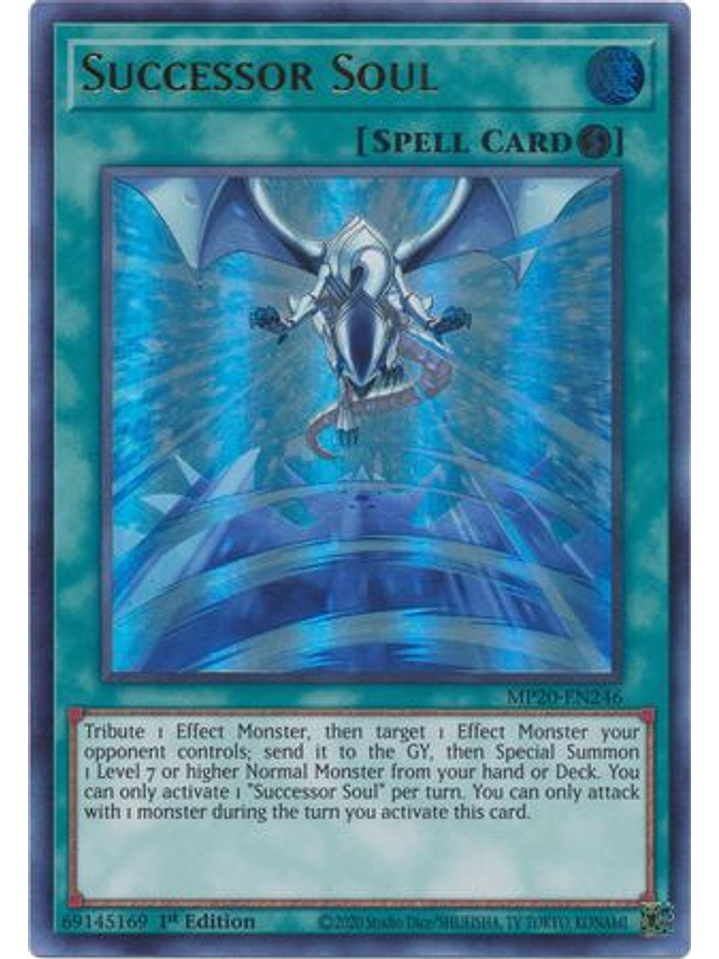 Successor Soul - MP20-EN246 - Ultra Rare 1st Edition 1