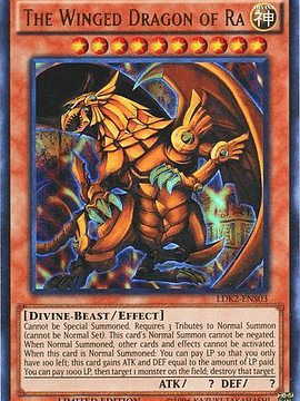 The Winged Dragon of Ra - LDK2-ENS03 - Ultra Rare Limited Edition