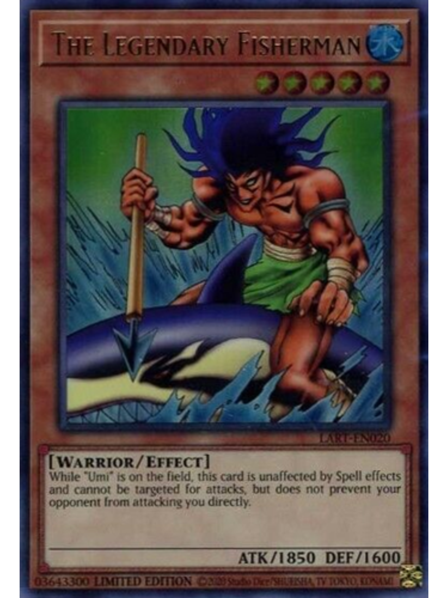 The Legendary Fisherman - LART-EN020 - Ultra Rare 1