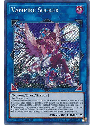 Vampire Sucker - FLOD-EN050 - Secret Rare 1st Edition