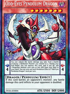 Odd-Eyes Pendulum Dragon - DUEA-EN004 - Secret Rare 1st Edition