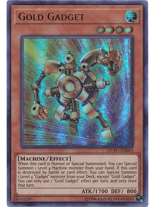 Gold Gadget - DUPO-EN043 - Ultra Rare Unlimited