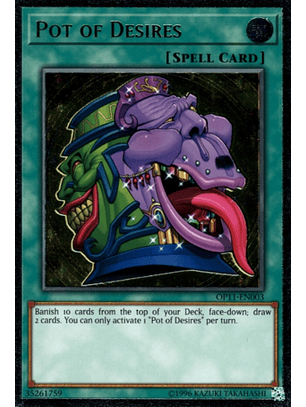 Pot of Desires - OP11-EN003 - Ultimate Rare