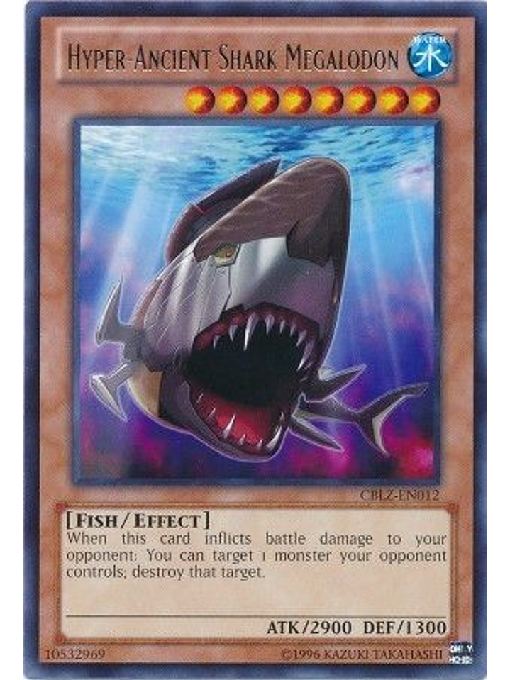 Hyper-ancient Shark Megalodon - cblz-en012 - Rare Unlimited 1