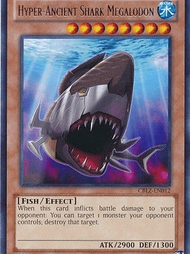 Hyper-ancient Shark Megalodon - cblz-en012 - Rare Unlimited