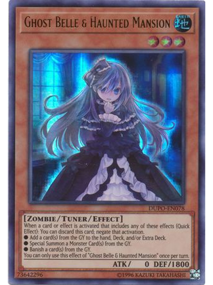 Ghost Belle & Haunted Mansion - DUPO-EN078 - Ultra Rare Unlimited 1