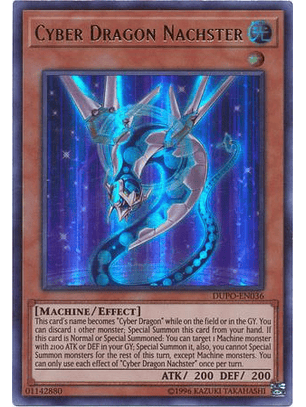 Cyber Dragon Nachster - DUPO-EN036 - Ultra Rare Unlimited