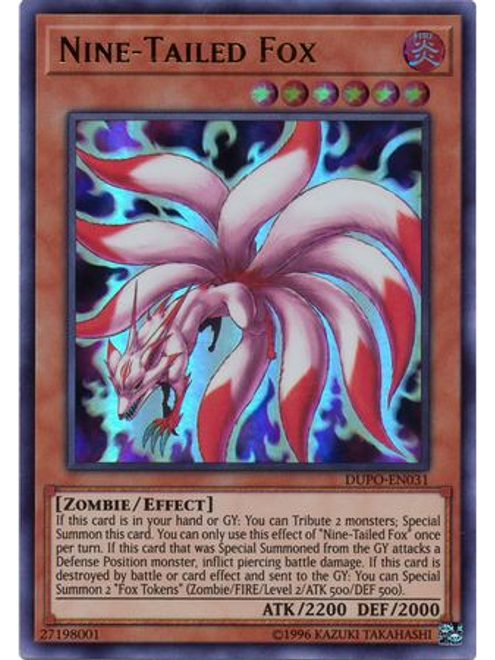 Nine-Tailed Fox - DUPO-EN031 - Ultra Rare Unlimited 1