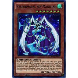Performapal Sky Magician - INCH-EN047 - Super Rare 1st Edition