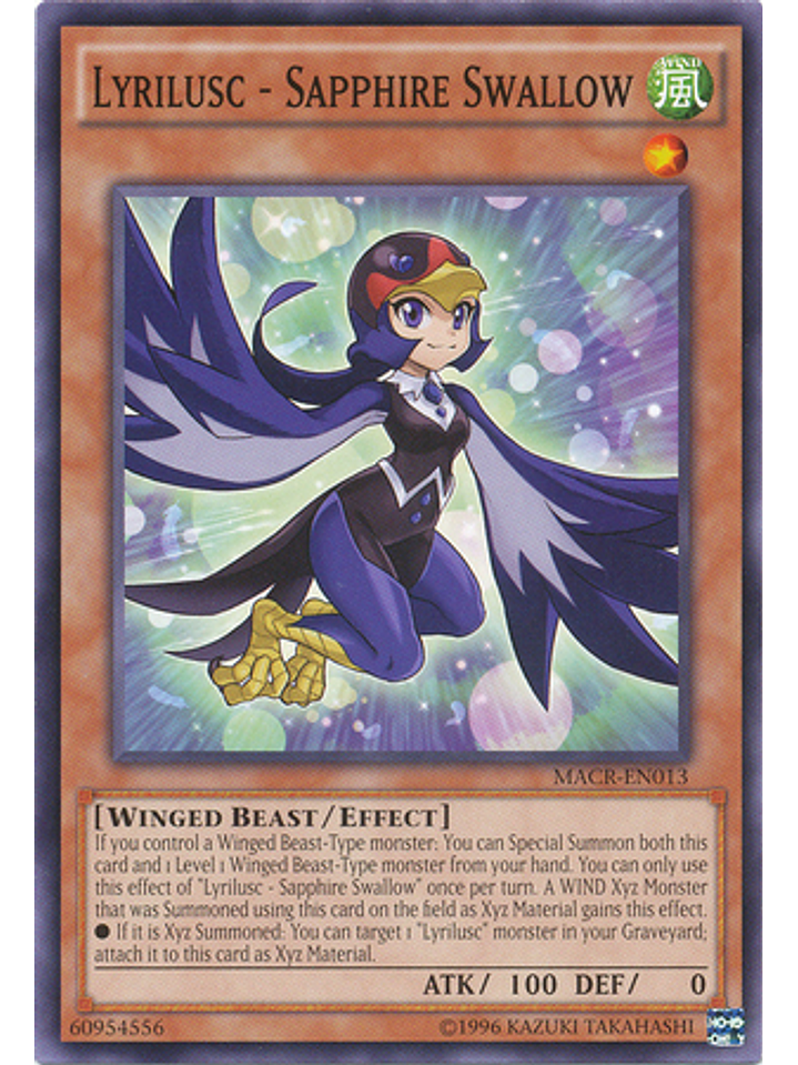 Lyrilusc - Sapphire Swallow - MACR-EN013 - Common Unlimited 1