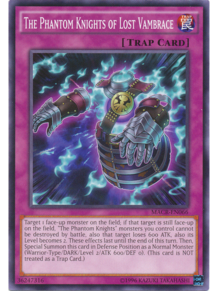 The Phantom Knights of Lost Vambrace - MACR-EN066 - Common Unlimited 1