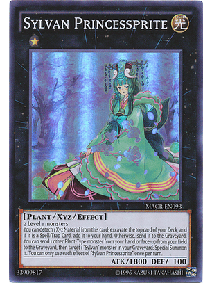 Sylvan Princessprite - MACR-EN093 - Super Rare Unlimited