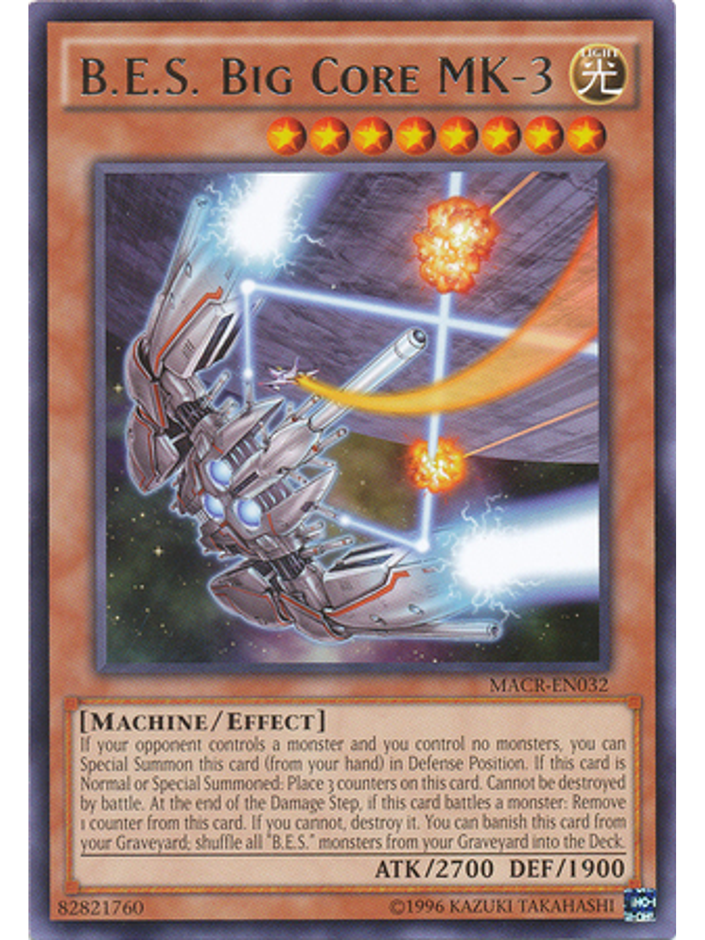 B.E.S. Big Core MK-3 - MACR-EN032 - Rare Unlimited 1