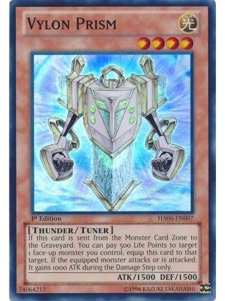 Vylon Prism - HA06-EN007 - Super Rare 1st Edition 1