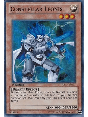 Constellar Leonis - HA07-EN043 - Super Rare 1st Edition