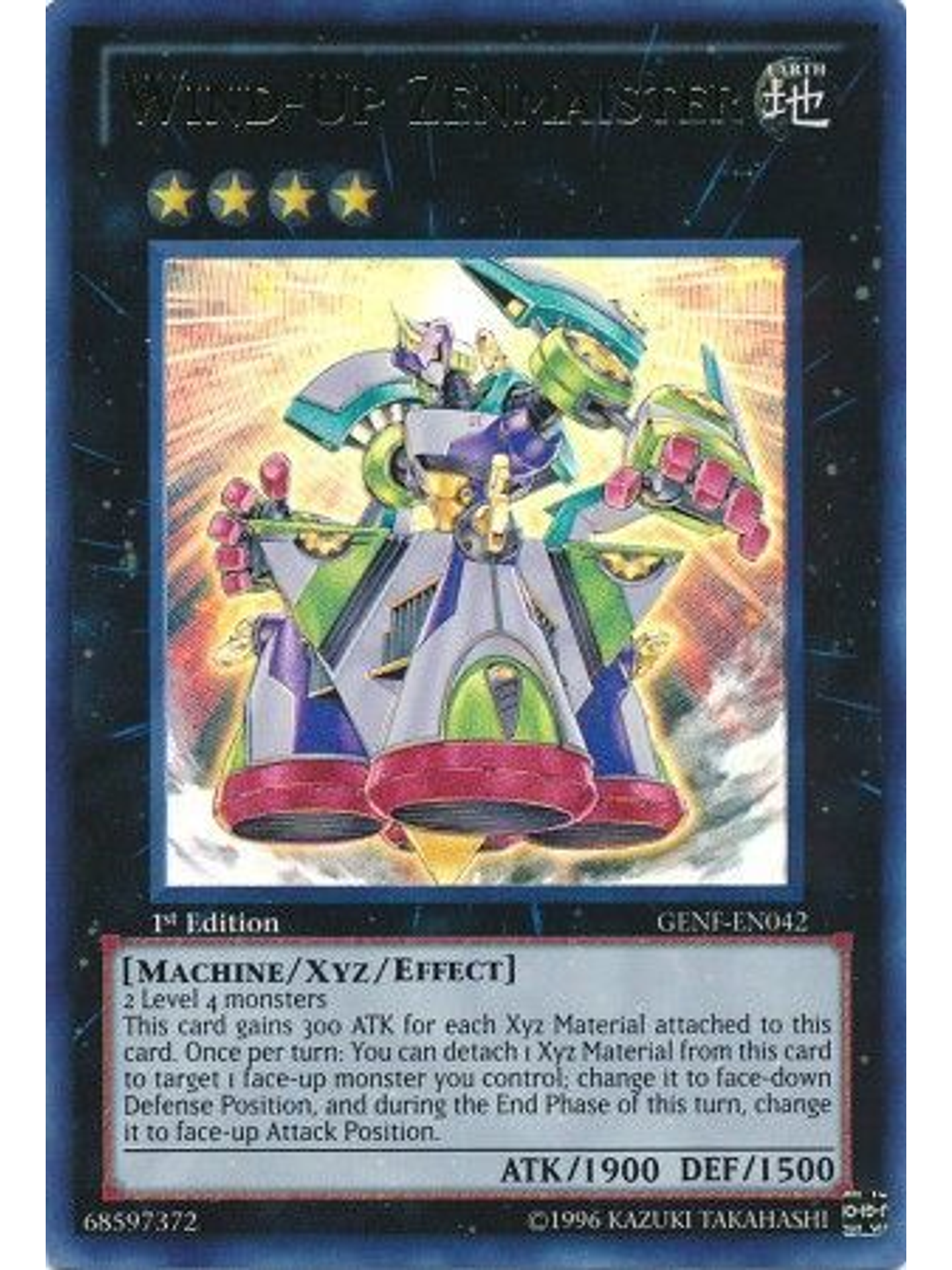 Wind-Up Zenmaister - GENF-EN042 - Ultra Rare 1st Edition 1