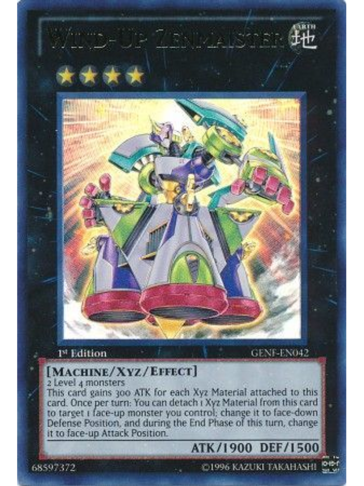 Wind-Up Zenmaister - GENF-EN042 - Ultra Rare 1st Edition 1