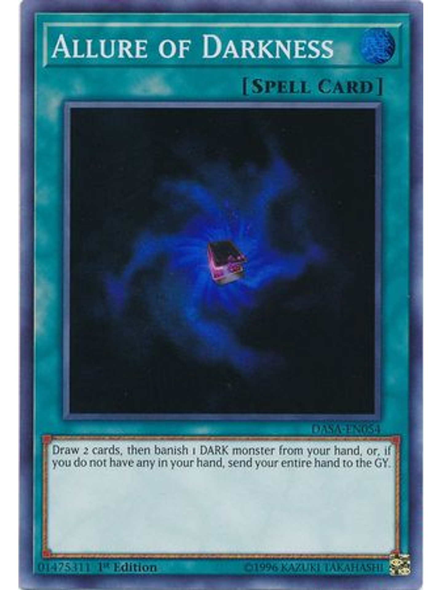 Allure of Darkness - DASA-EN054 - Super Rare 1st Edition 1