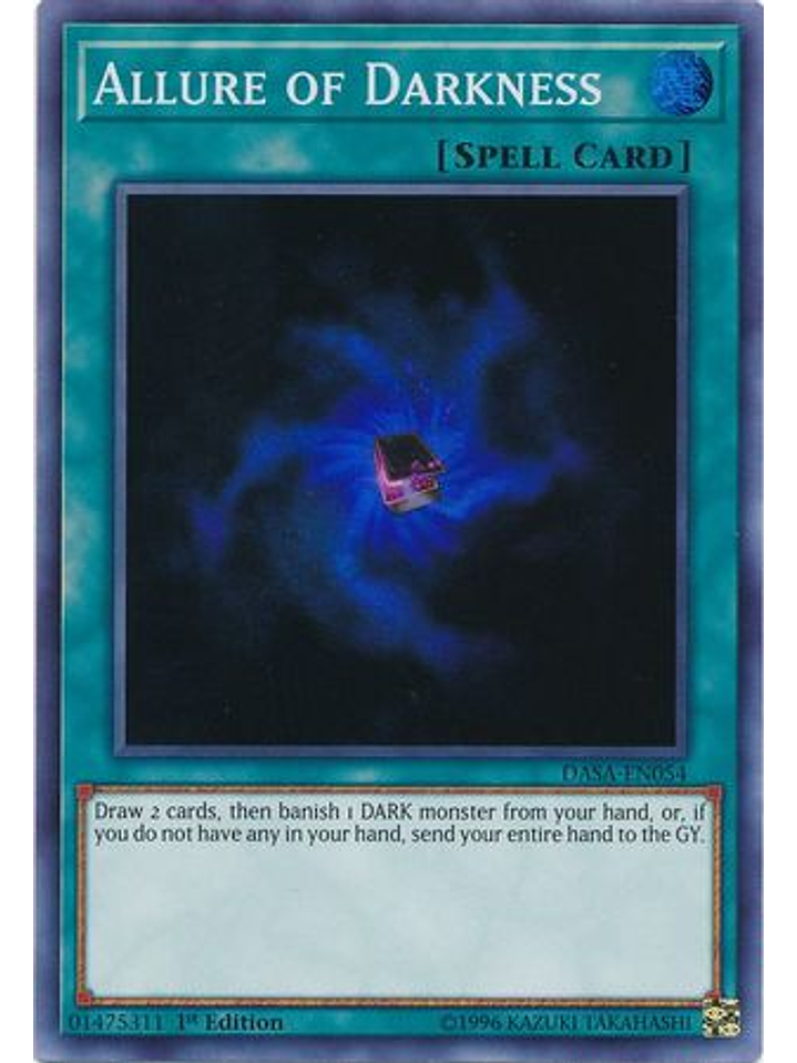 Allure of Darkness - DASA-EN054 - Super Rare 1st Edition 1