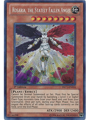 Rosaria, the Stately Fallen Angel - PRC1-EN016 - Secret Rare