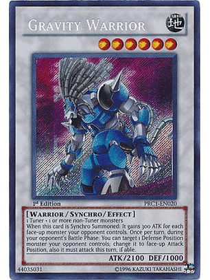 Gravity Warrior - PRC1-EN020 - Secret Rare