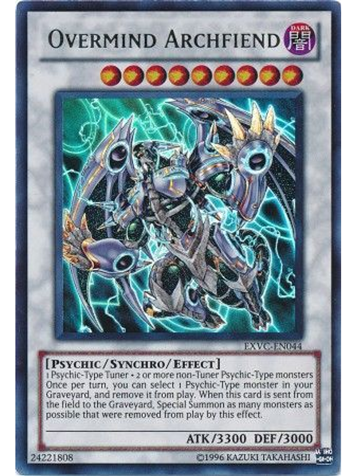 Overmind Archfiend - EXVC-EN044 - Ultra Rare Unlimited 1