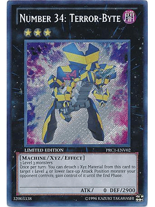 Number 34: Terror-Byte - PRC1-ENV02 - Secret Rare