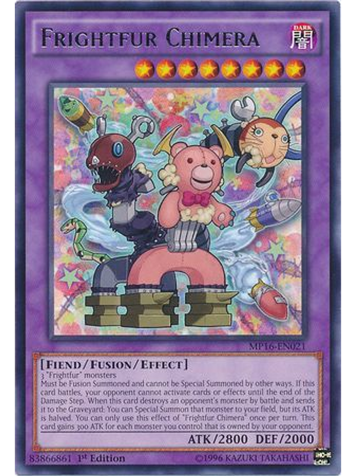 Frightfur Chimera - MP16-EN021 - Rare 1st Edition 1