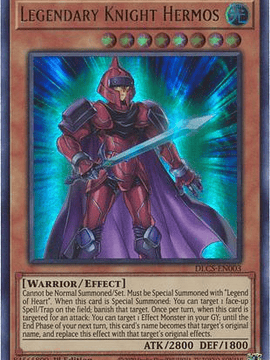 Legendary Knight Hermos - DLCS-EN003 - Ultra Rare 1st Edition