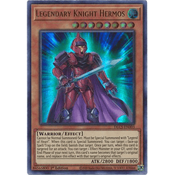 Legendary Knight Hermos (Blue) - DLCS-EN003 - Ultra Rare 1st Edition
