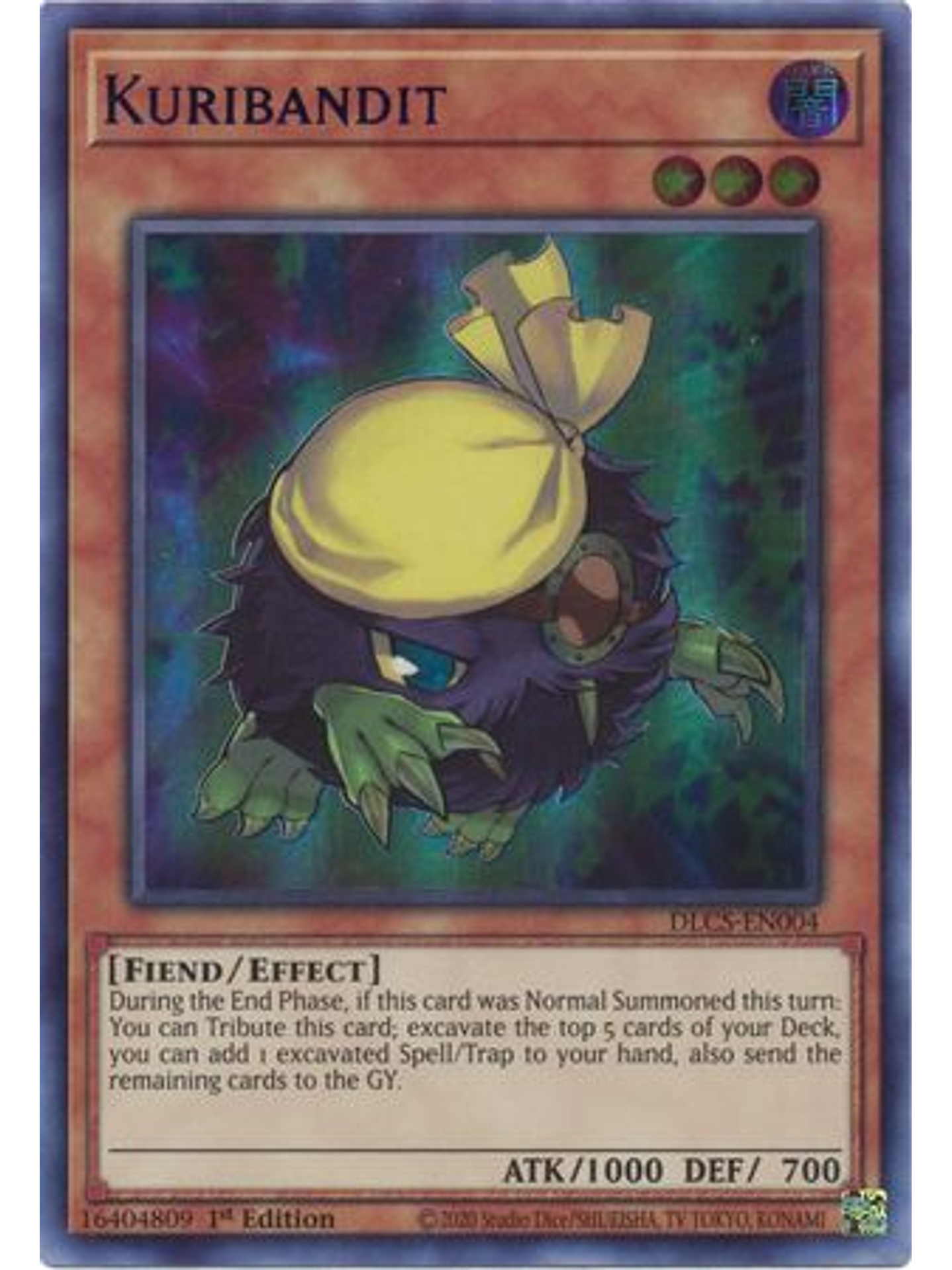 Kuribandit - DLCS-EN004 - Ultra Rare 1st Edition 1