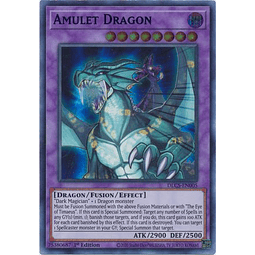 Amulet Dragon (Green) - DLCS-EN005 - Ultra Rare 1st Edition