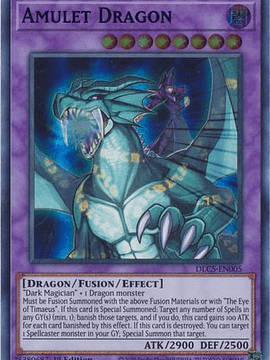 Amulet Dragon (Purple) - DLCS-EN005 - Ultra Rare 1st Edition