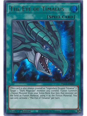 The Eye of Timaeus - DLCS-EN007 - Ultra Rare 1st Edition