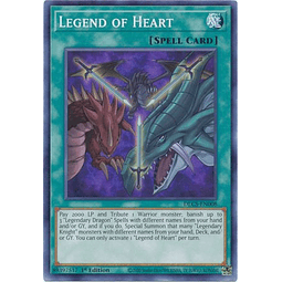 Legend of Heart - DLCS-EN008 - Common 1st Edition